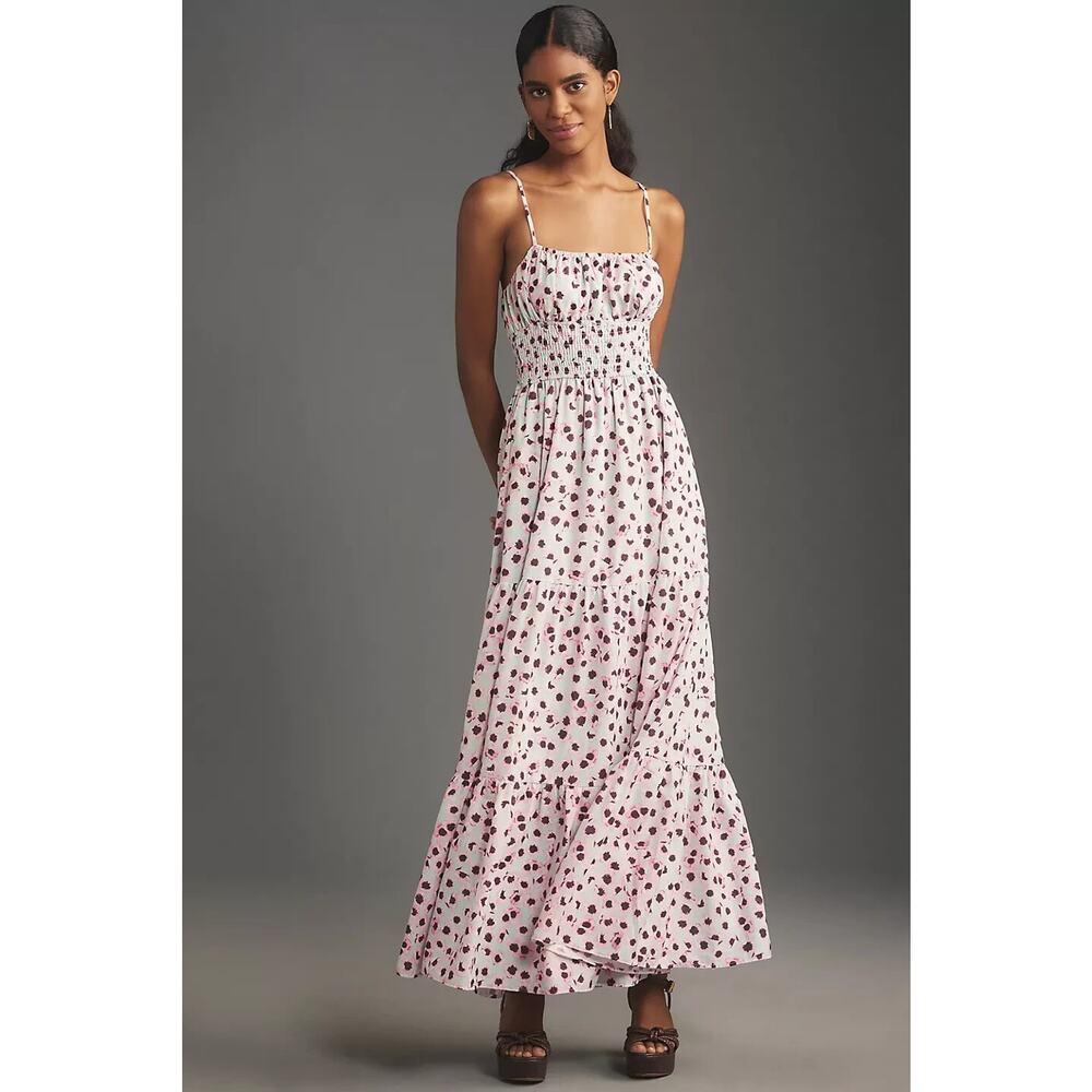 NWT Anthropologie Hutch Sleeveless Square-Neck A-Line Maxi Dress Sz XL MD452